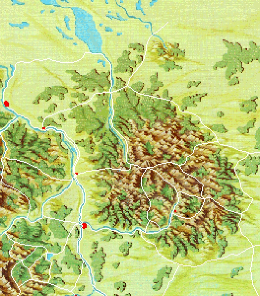 Karte des Rorwhed